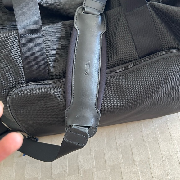 Tumi Nylon Alpha Double Expansion Travel Satchel - Picture 10 of 17